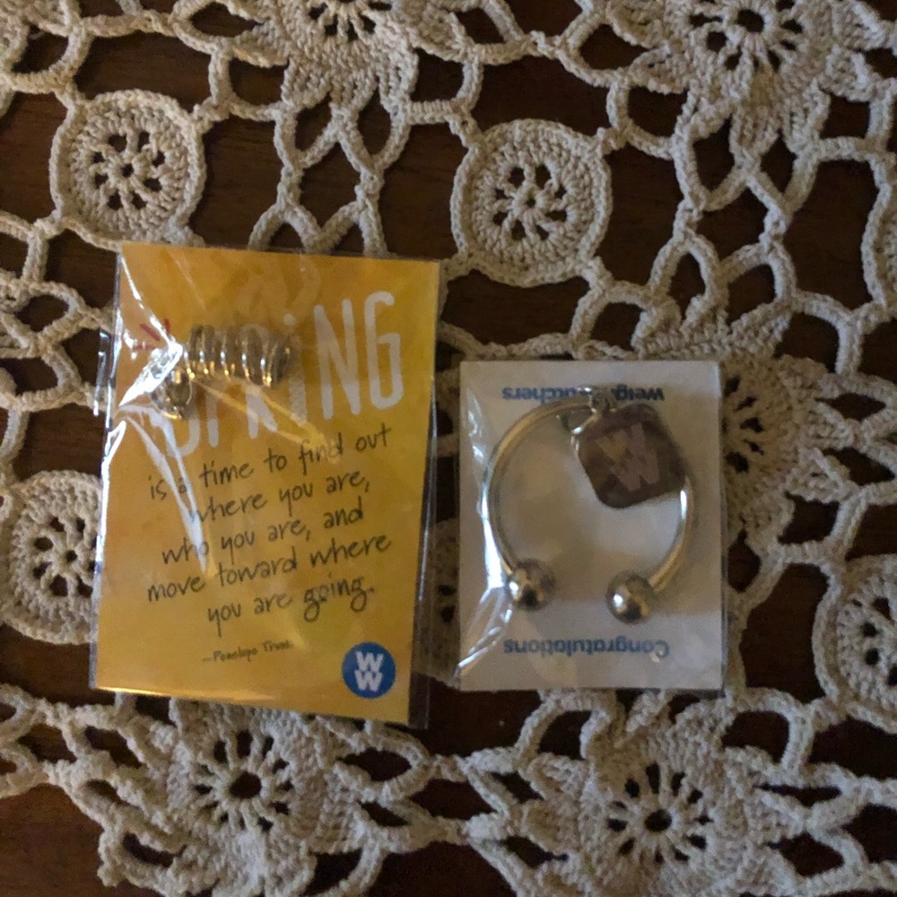 Weight Watchers Spring charm & charm holder bundle- 529 $20 or $15 w/offer